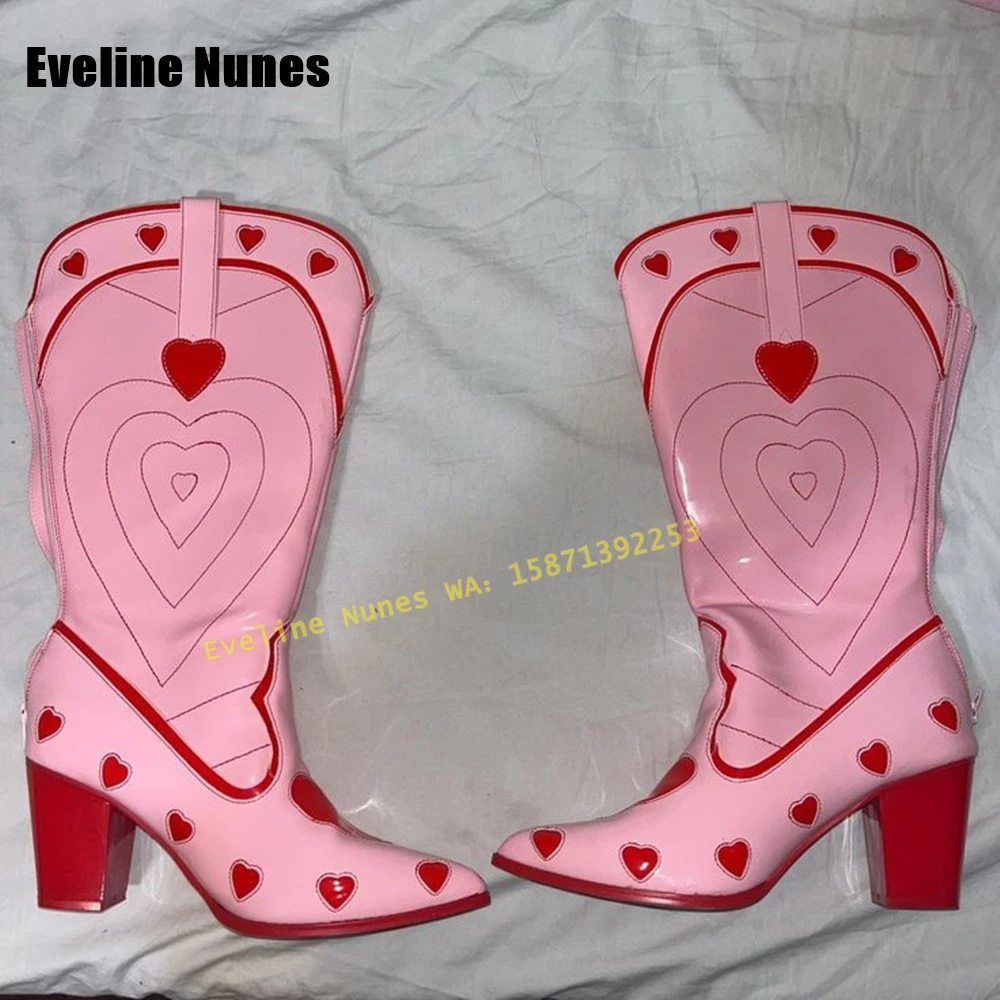 Pink Heart Space Cowgirl Boots - Western Cowgirl Boot recensie en prijs