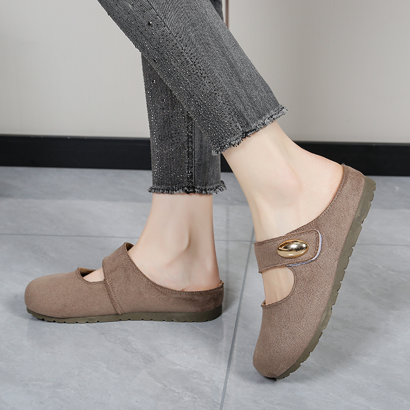 Free Shipping Women's Suede Ma - Slip On Mule Flat recensie en prijs