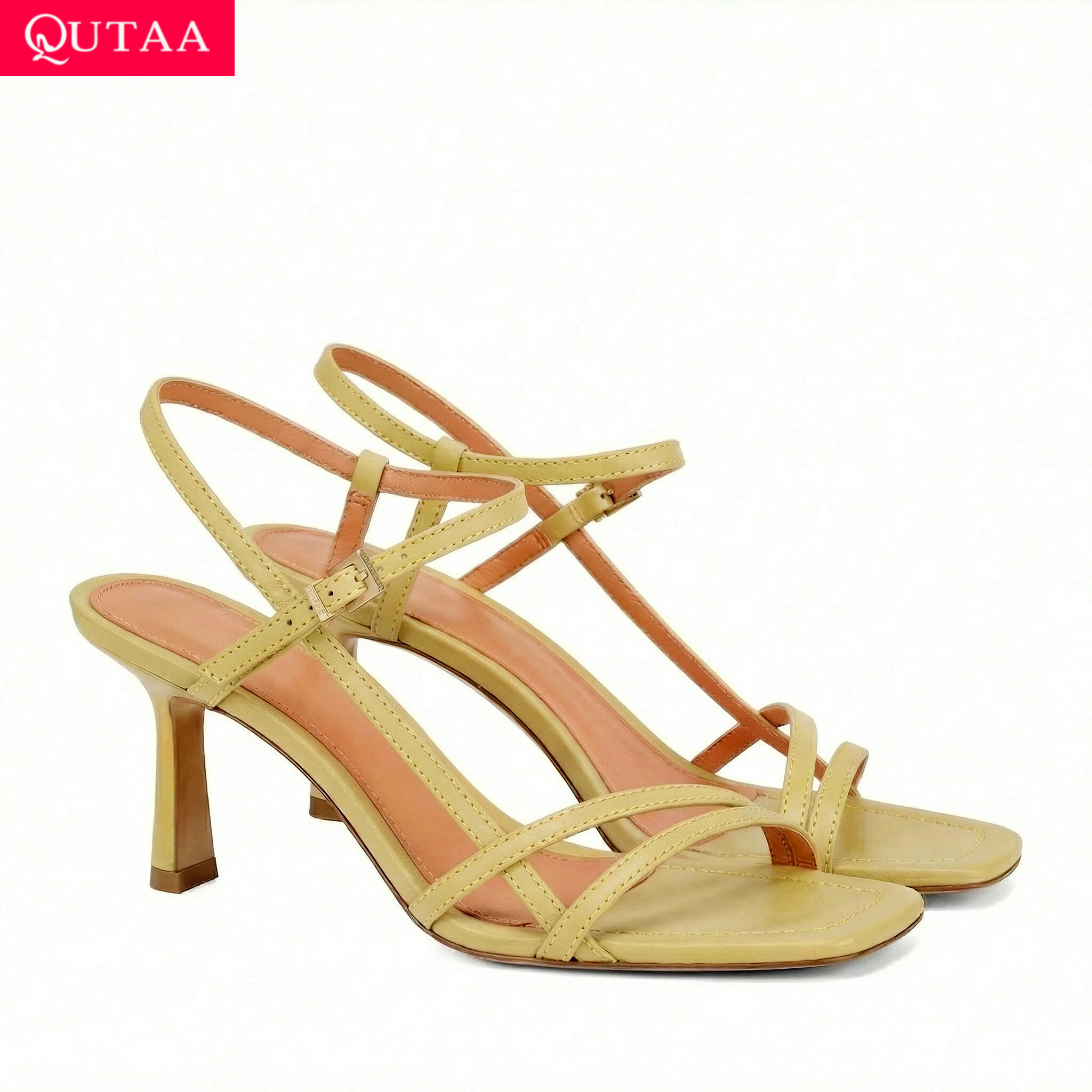 QUTAA Fashion High Heels Women - Women'S Shoes Kitten Heels recensie en prijs