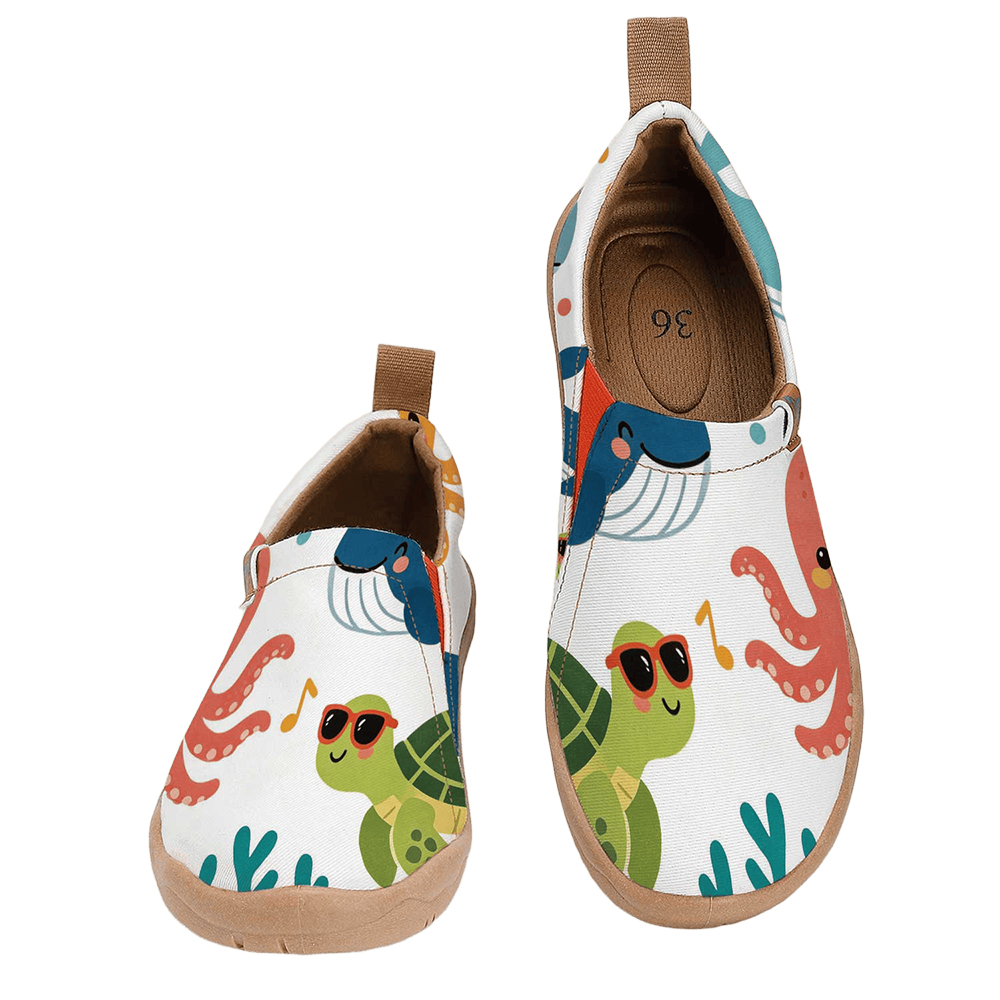 Women's Wide Toe Box Fun Carto - Women'S Shoes With Wide Toe Box recensie en prijs